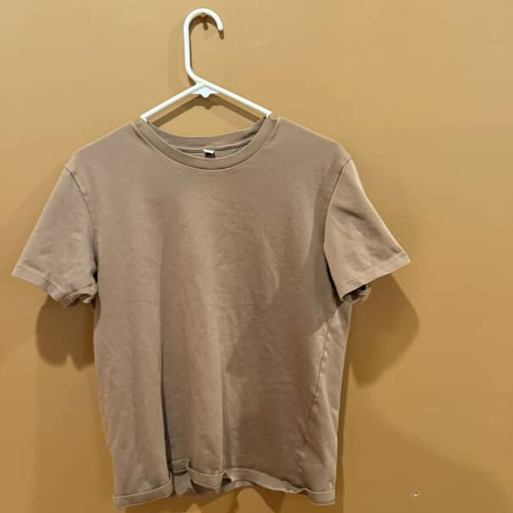 Uniqlo classic brown unisex tee